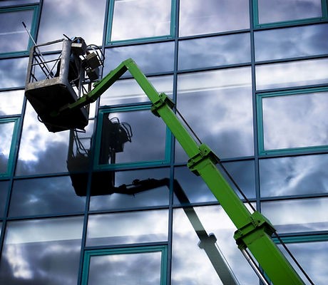 Commercial window cleaning company
